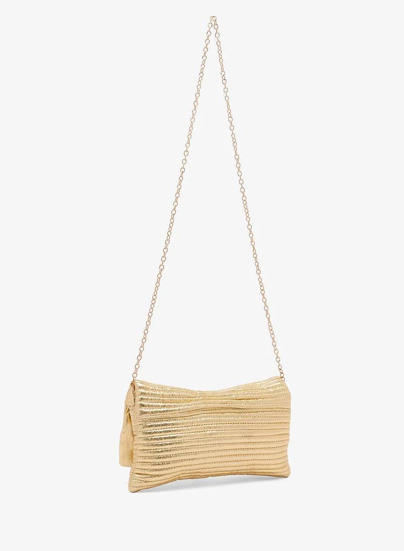 جلاموروس حقيبة يد نسائية بقوس من الفويل